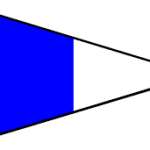 SECOND SUBSTITUTE FLAG 2-2/3' * 5-1/3'