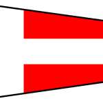 NO. 4 FLAG 2-2/3' * 9'