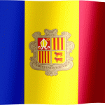 ANDORRA FLAG