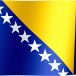BOSNIA AND HERZEGOVINA FLAG