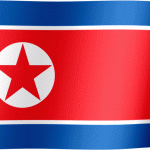 NORTH KOREA FLAG