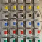 TEPRA TAPE CARTRIDGE - BLACK - 18 mm