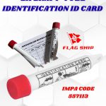 LIFERAFT TUBE IDENTIFICATION ID CARD