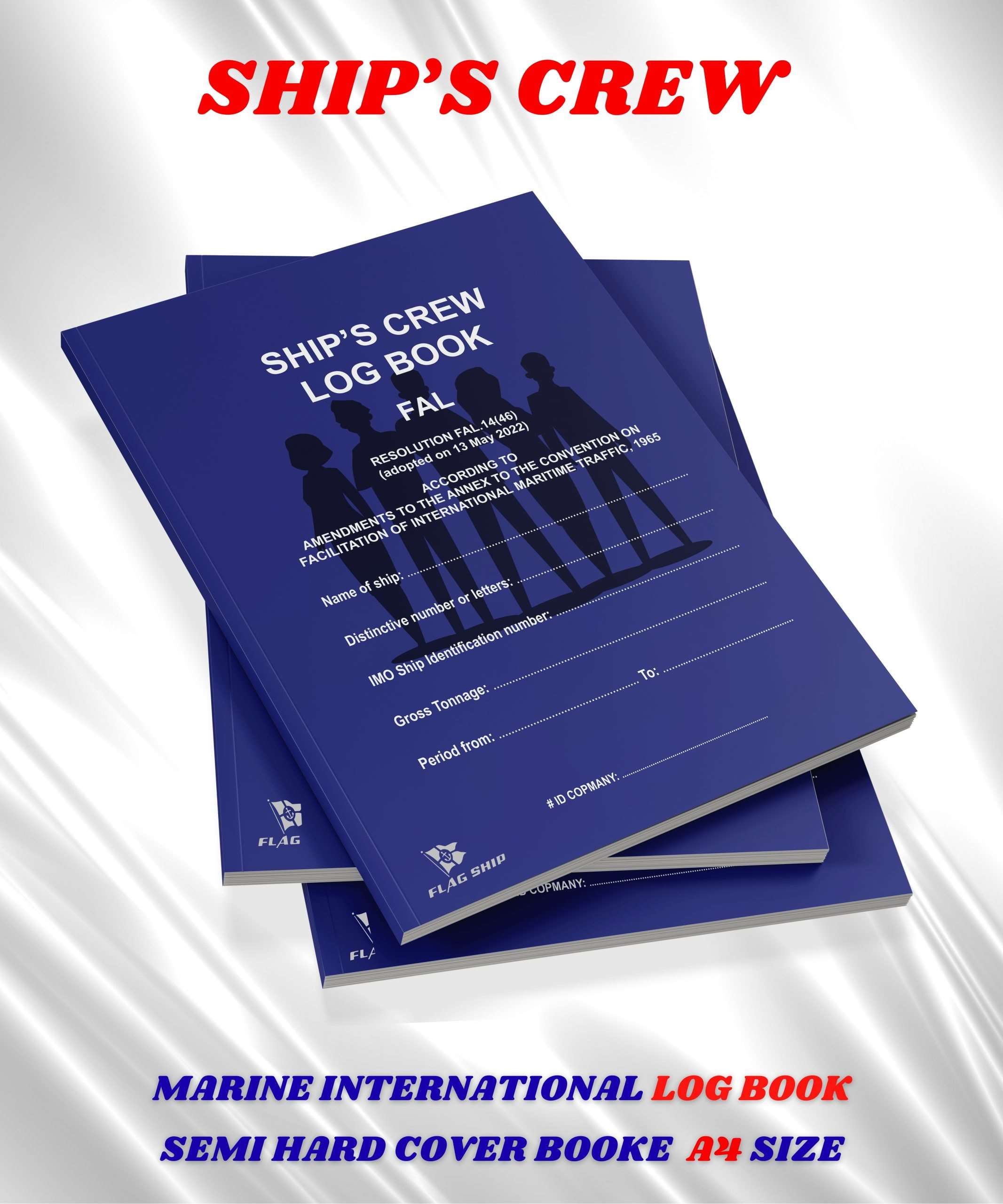 17 SHIP'S CREW LOG BOOK - Image 1