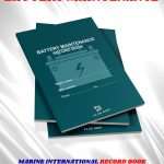 BATTERY MAINTENANCE RECORD BOOK