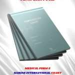 MEDICAL FORM: TEMPERATURE CHART