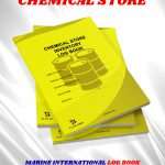 CHEMICAL STORE INVENTORY LOG BOOK