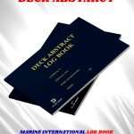 DECK ABSTRACT LOG BOOK